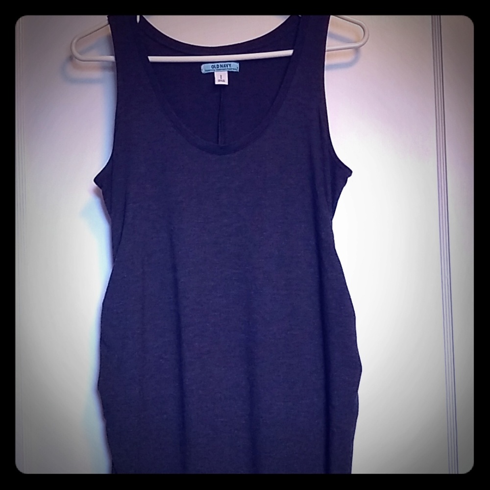 Old Navy grey maternity dress